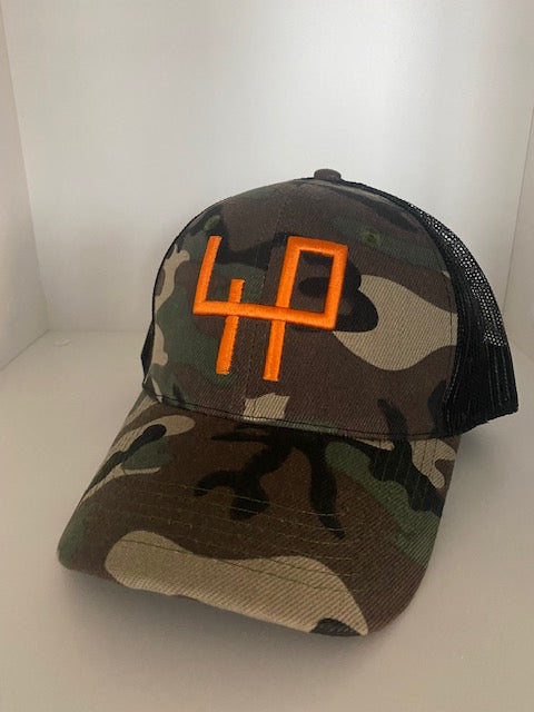 camo golf cap