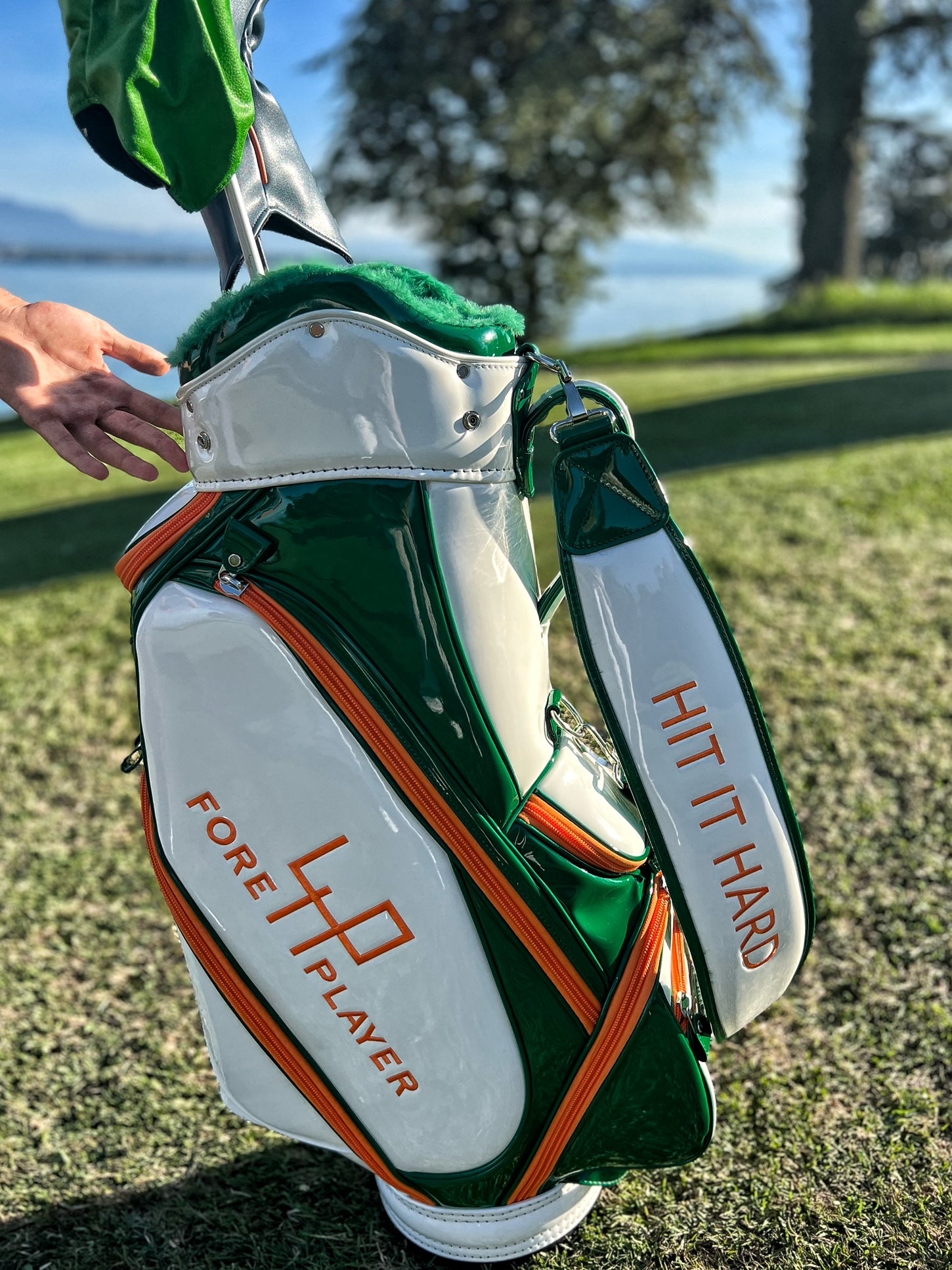 Unique golf bag Fore Player