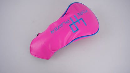 Limited Edition Golf Driver Headcover – Pink & Blue 2025 Design