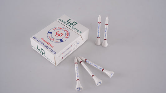 Lucky Strike Bamboo Golf Tees – eco-friendly and durable golf accessories