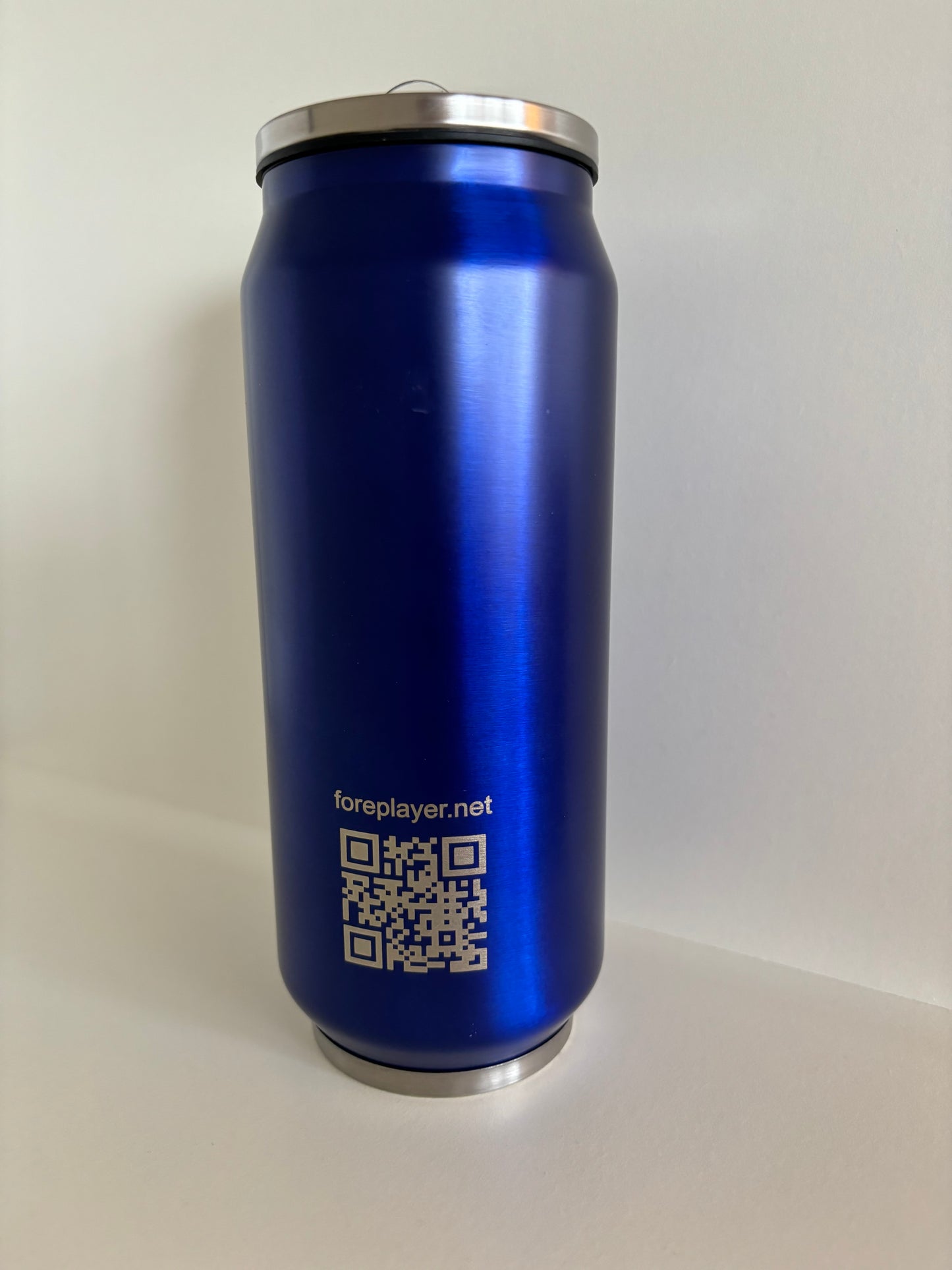 4P Limited Edition Golf Water Can – Stainless Steel, Pepsi Blue
