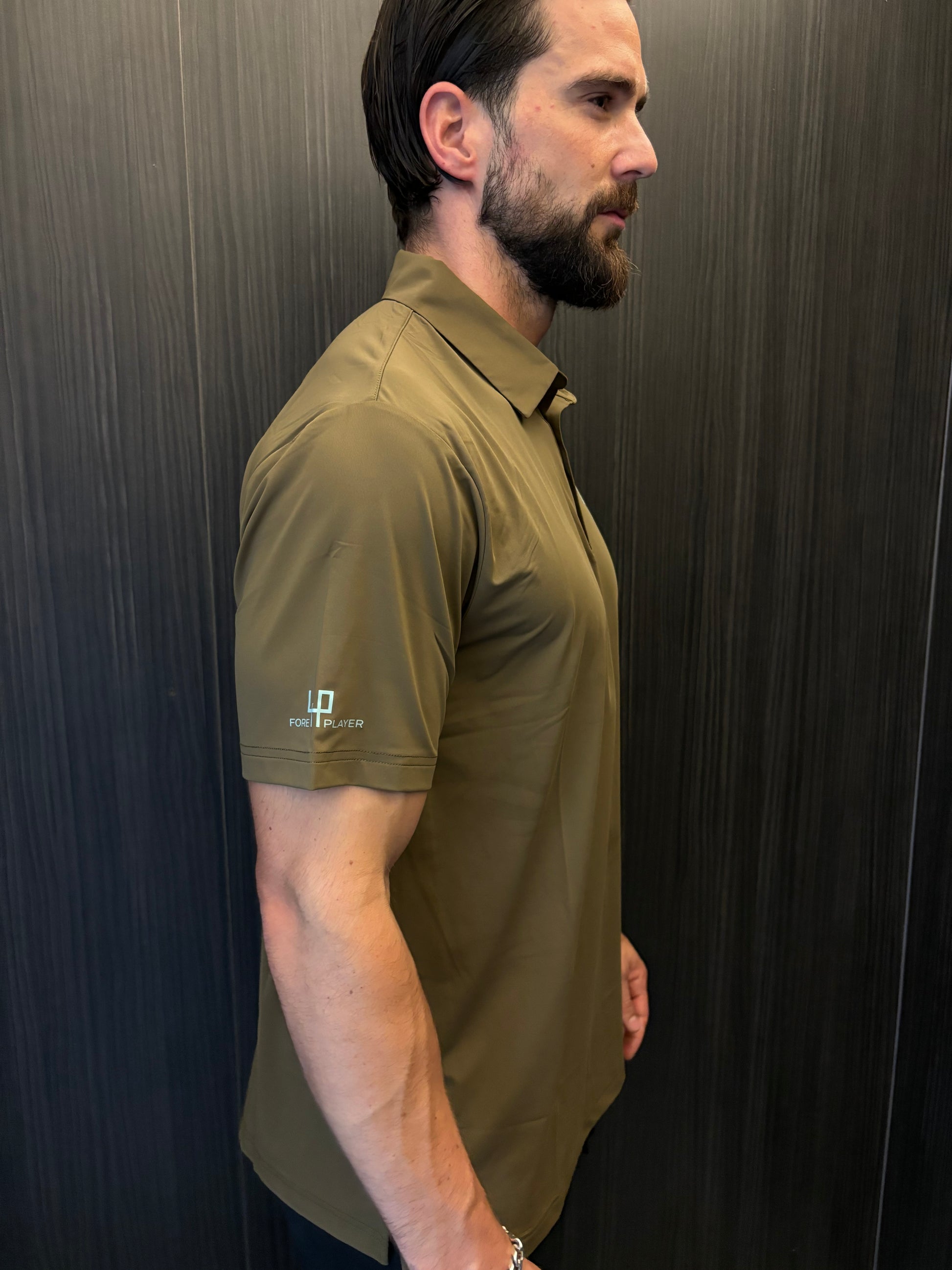 Pink Golf Polo Shirt – Limited Edition ultra-light stretch performance wear by Fore Player