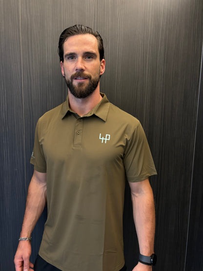 Pink Golf Polo Shirt – Limited Edition ultra-light stretch performance wear by Fore Player