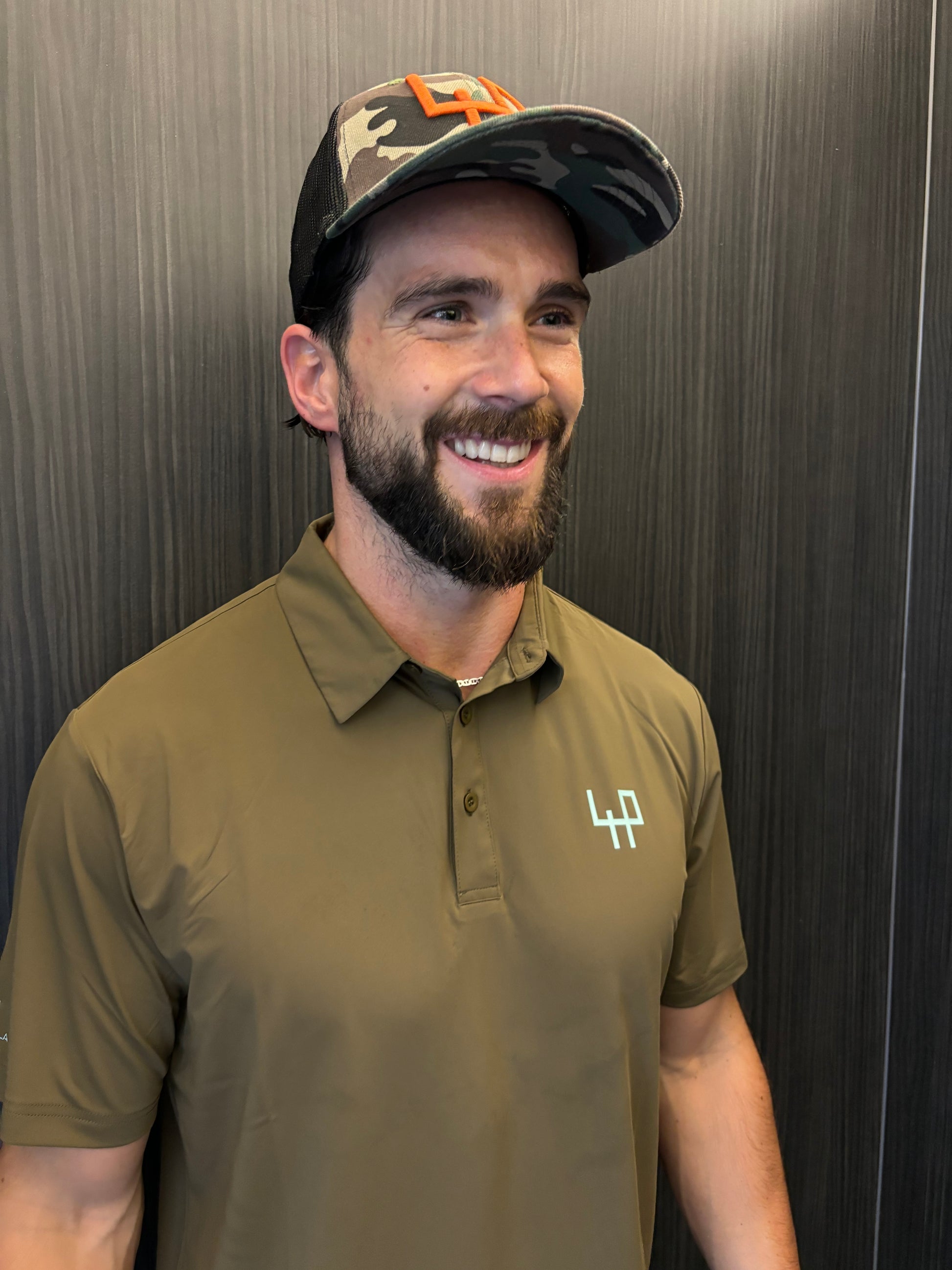 Pink Golf Polo Shirt – Limited Edition ultra-light stretch performance wear by Fore Player