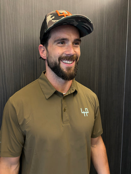 Pink Golf Polo Shirt – Limited Edition ultra-light stretch performance wear by Fore Player