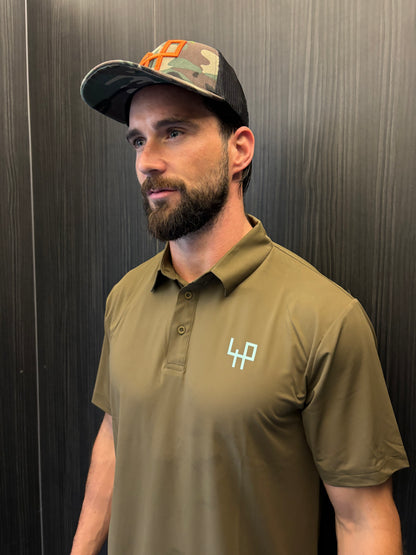 Pink Golf Polo Shirt – Limited Edition ultra-light stretch performance wear by Fore Player