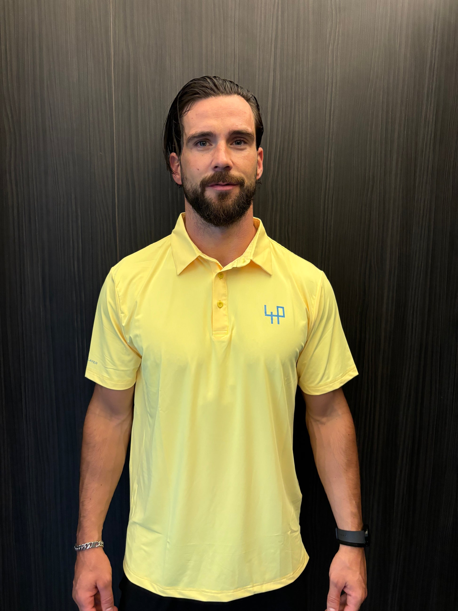 Yellow Golf Polo Shirt – Limited Edition ultra-light summer performance wear by Fore Player