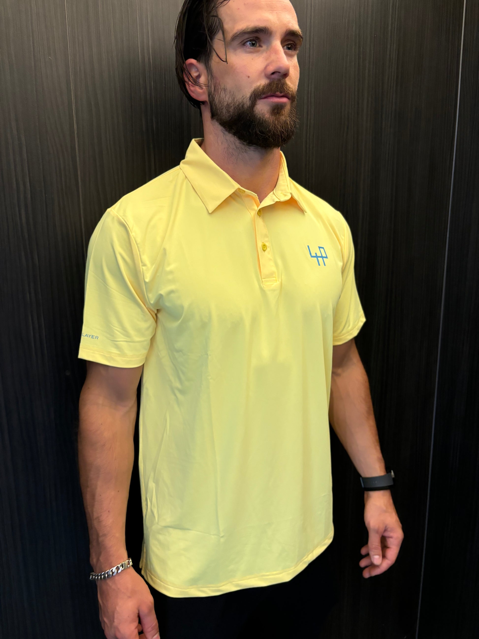 Yellow Golf Polo Shirt – Limited Edition ultra-light summer performance wear by Fore Player