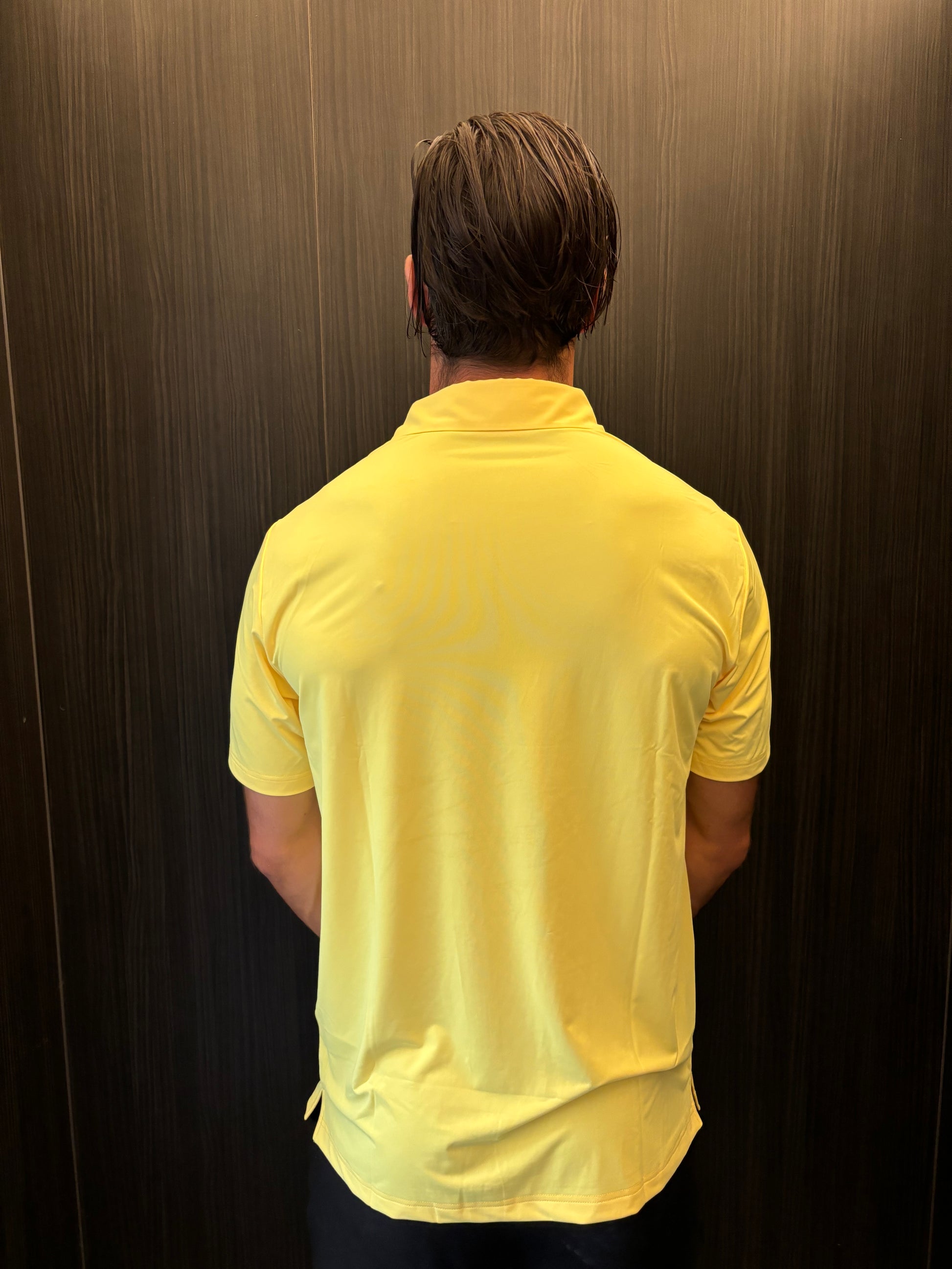 Yellow Golf Polo Shirt – Limited Edition ultra-light summer performance wear by Fore Player