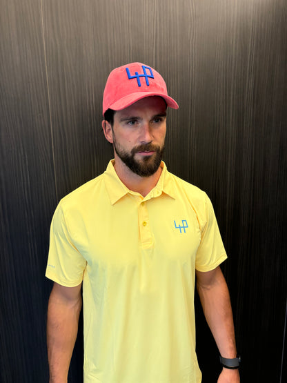 Yellow Golf Polo Shirt – Limited Edition ultra-light summer performance wear by Fore Player