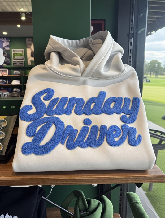 HOODIE exclusive limited edition SUNDAY DRIVER grey/blue