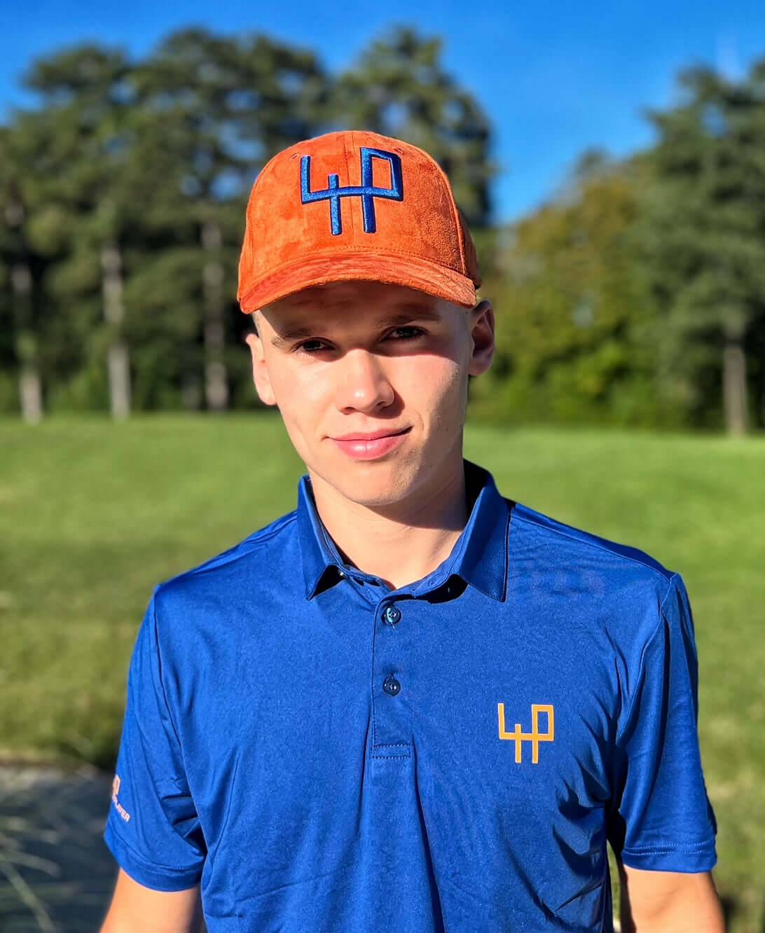 Blue Polo Shirt – Limited Edition performance golf wear by Fore Player