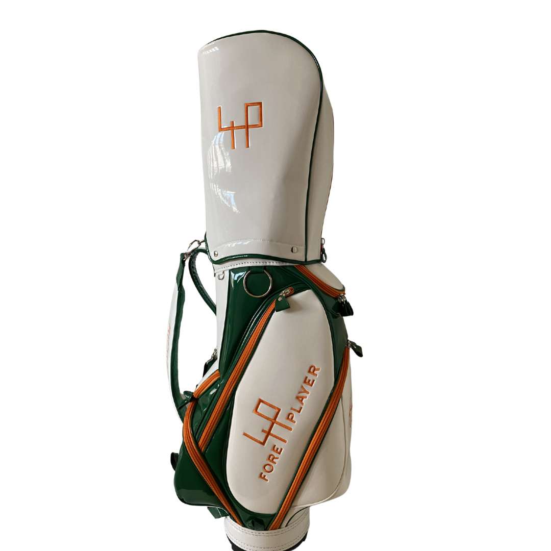 HIT IT HARD Golf Bag – 4P Limited Edition (Only 50 Made) | Retro Design, Water-Resistant, PU Material