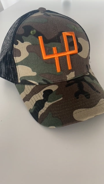 camo golf cap